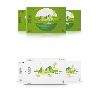 紫阳富硒茶绿茶包装盒设计图片